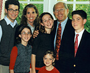 Steve with his family.