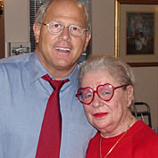 Steve and Mrs. Rhoda Massman at Pacific Gardens in Tarzana.