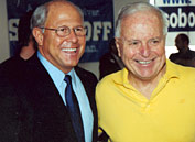 Steve with colleague and supporter, Mayor Richard Riordan.